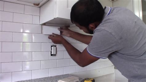 Installing A Subway Tile Backsplash For A Sleek Kitchen Design Home Sexiz Pix
