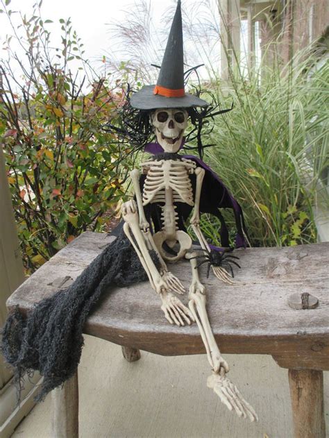 Artisan Witch Skeleton Prop Meet Boney Bellahand Embellish Previously