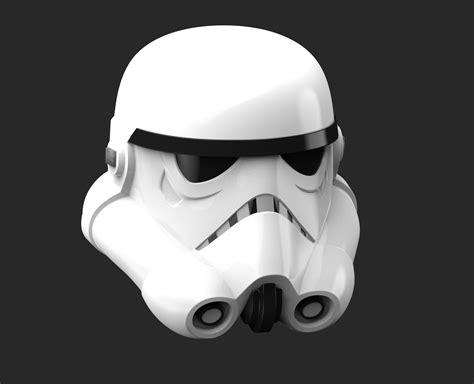 Stormtrooper Helmet 3d Print Files Stl Star Wars Rebels Etsy Canada