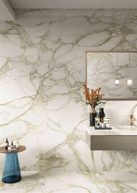 Gold Calacatta Natural Porcelain Tile From Our Depth Mm Extra Large