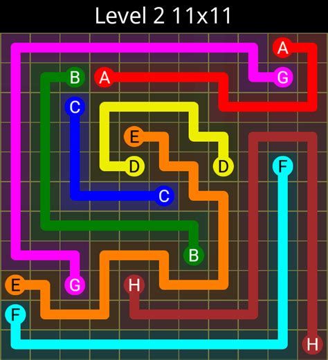 Puzzle Game Solutions FLOW EXTREME PACK 2 LEVELS 91 120 11x11