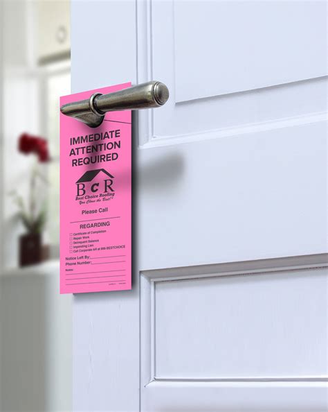 Door Hangers - Collections – Best Choice Roofing