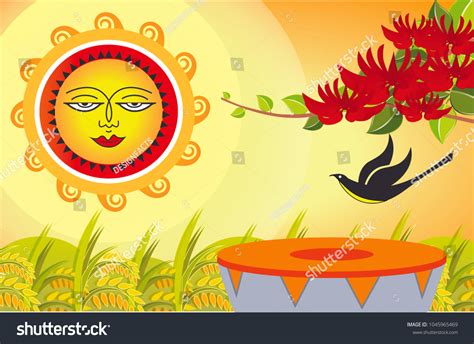 The Dawn Of The Sinhala Tamil New Year Vector Royalty Free Stock