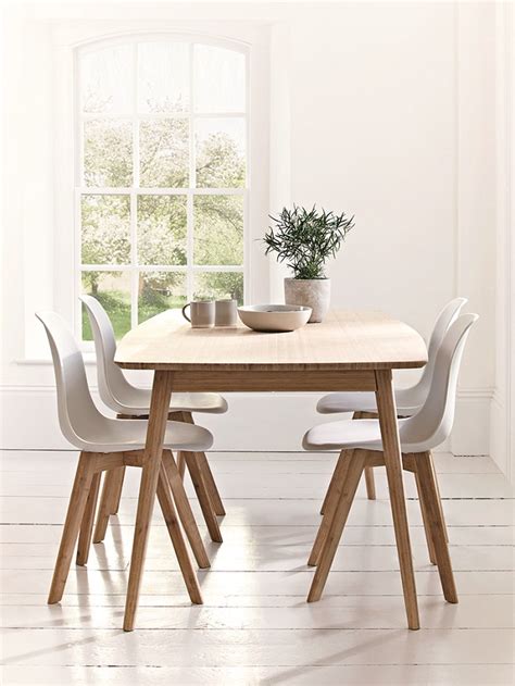 Dining room chairs come in all kinds of materials, so it can be hard to narrow down the right one for your home. scandinavian style dining room furniture, table and chairs ...