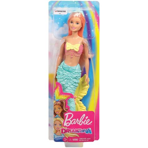 Brinquedo Boneca Barbie Dreamtopia Sereia Rosa Mattel Fxt08 Boneca Barbie Magazine Luiza
