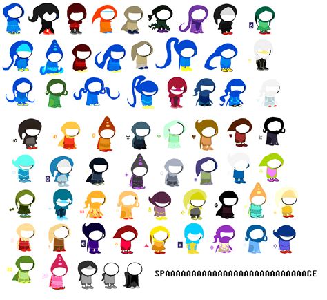 Homestuck God Tier Sprite Sheet Part 2 By Blahjerry On Deviantart