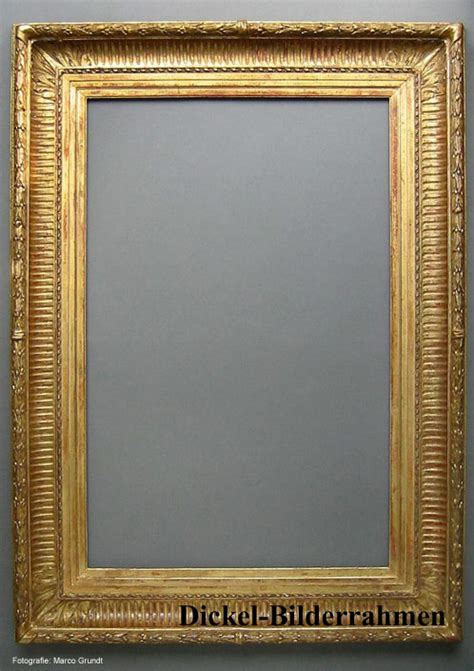 Gerahmtes bild auf fotoboard/foto mit passepartout. Dickel-Bilderrahmen: Klassizistische Rahmen