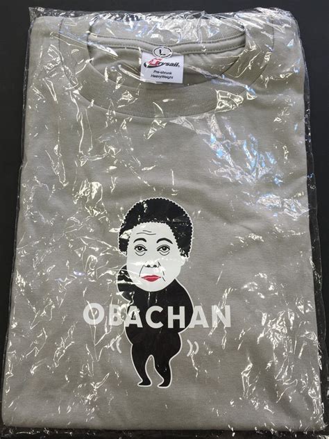 Downtown Gaki No Tsukai Obachan T Shirt T Shirt L Size Gray From Japan