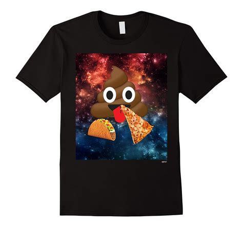 Poop Emoji T Shirt Cosmic Pizza Space Poop Emoji Shirt Tees Bn Banazatee