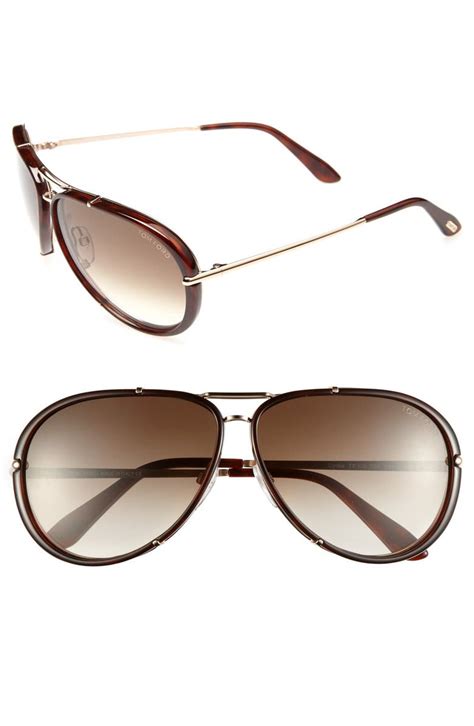 Tom Ford Cyrille 63mm Aviator Sunglasses Nordstrom