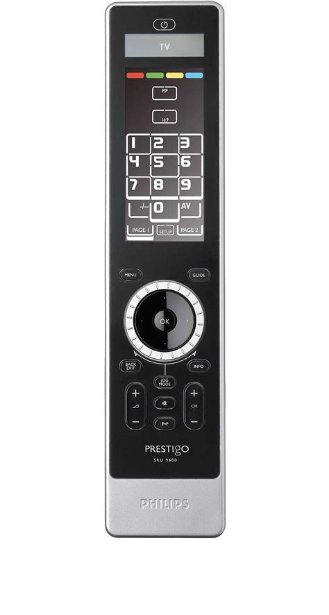 Prestigo Universal Remote Control Sru960010 Philips