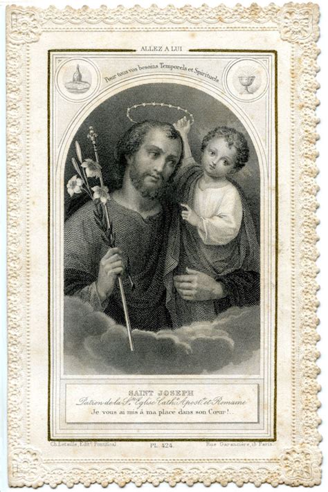 This is using saint cards by sophia institute press on vimeo, the home for high quality videos and the people who love them. Free Antique Clip Art - Wonderful French Holy Card - The ...