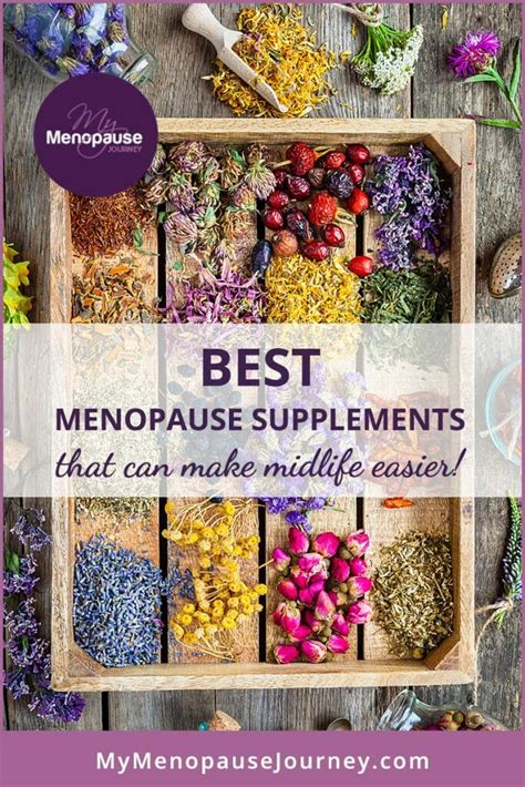 best menopause supplements to make midlife easier