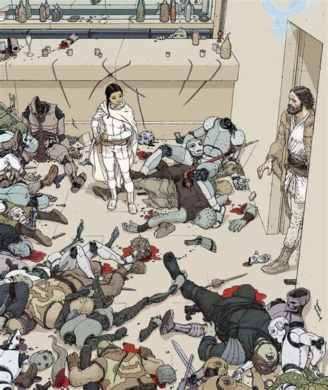 Geek Art Badass Star Wars Scene From Frank Quitely — Geektyrant