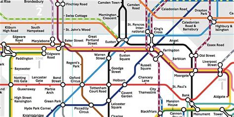 Mapas Del Metro De Londres 2019