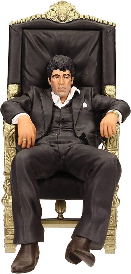 Scarface Tony Montana In Chair 7 Action Figure Ikon Collectables