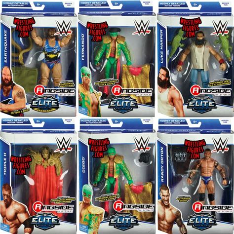 Wwe Elite 35 Complete Set Of 6 Ringside Collectibles