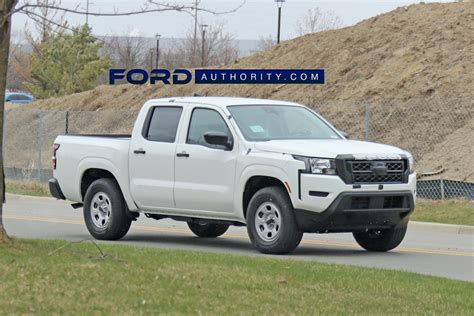 2022 Nissan Frontier Ford Ranger Rival Spied In Base Trim For First