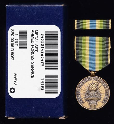 Aberdeen Medals United States Armed Forces Service Medal Afsm