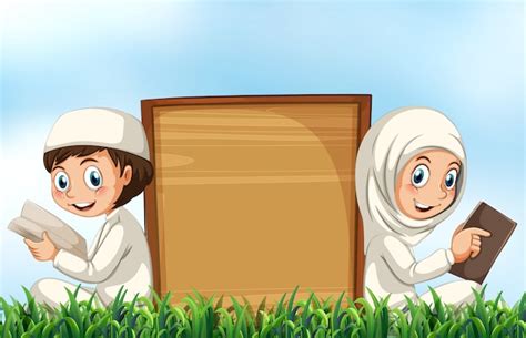 23 Gambar Anak Muslim Membaca