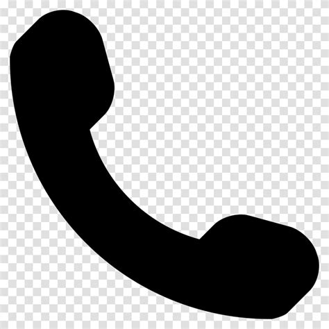 Phone Call Auricular Symbol In Black Font Awesome Phone Icon Hook