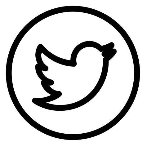 91 Twitter Logo Png Black Download 4kpng