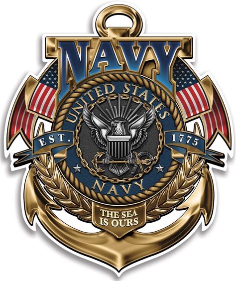 Bumper Window 3m Reflective Sticker Decal U S Navy Emblem New Choose 2