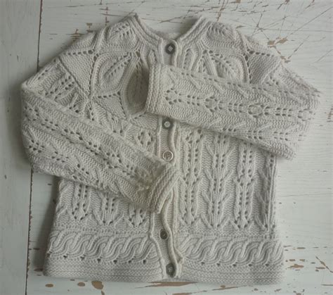 Nearly Invisible Mend In Lace Pattern Sweater By Tomofholland
