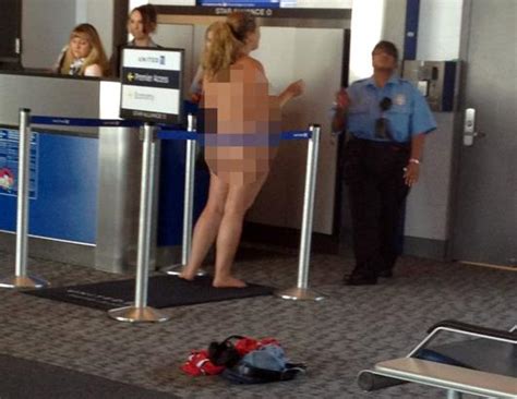 Man Strips Naked At Airport Screening Picture Photos Tsa Horror