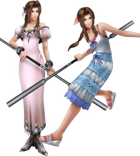 Aerith Gainsborough Dissidia Final Fantasy Girls Final Fantasy Vii