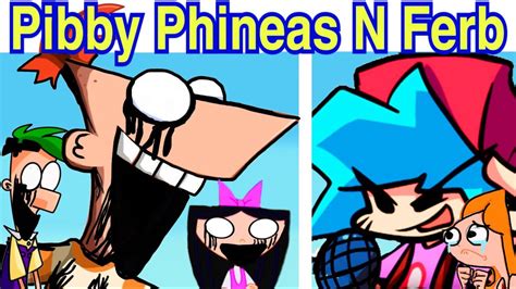 Friday Night Funkin Pibby Phineas N Ferb Dark Matter Eclipse VS Phineas FNF Mod YouTube