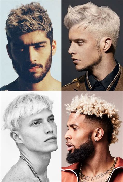 So much so that they're pretty much the default setting whenever a barber approaches a short haircut. Top Men's Styles 2018: Bleached Crop | Bleached hair men ...