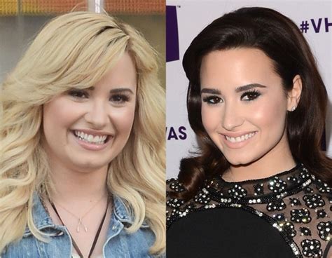 Demi Lovato From Celebrities Changing Hair Color E News