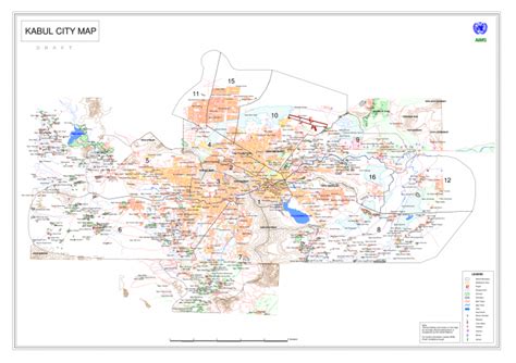 Download map (pdf | 609.83 kb). Afghanistan: Reference map of Kabul - Afghanistan | ReliefWeb