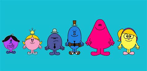The Mr Men Show All 6 New Characters By Ewanlow2007 On Deviantart