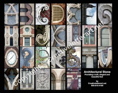 A Z Architectural Letters Most Found In Nyc The Stone Is Very