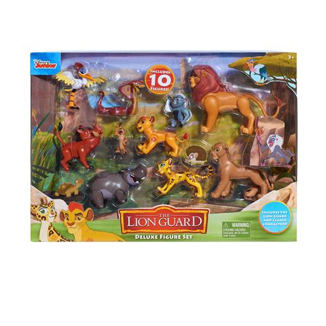 Just Play Lion Guard Deluxe Figure The Pride Lands Deluxe Figure Set