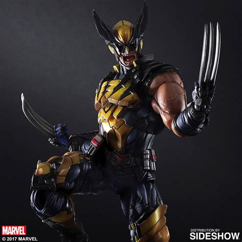 Marvel Wolverine Play Arts Kai Figure By Square Enix