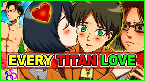 Eren And Mikasa Love All Your Love ＆ Couples In Attack On