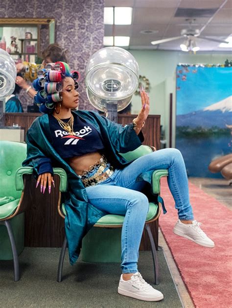 Cardi B Nails It In Reebok Campaign Visual Snobette Cardi B Photos