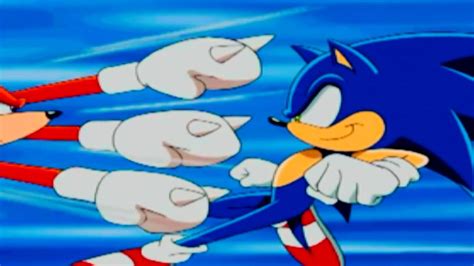 Sonic Vs Knuckles Full Scene Youtube