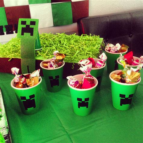 Creepers Minecraft Birthday Party Minecraft Birthday Birthday Party