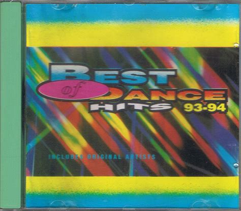Best Of Dance Hits 93 94 1994 Cd Discogs