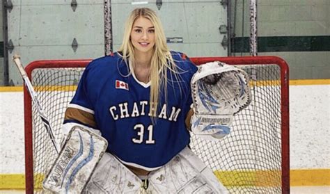 hockey goalie mikayla demaiter turns heads with bikini photo flipboard