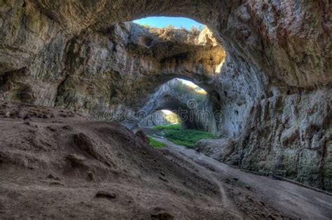 The Giant Devetashka Cave Natural Phenomenon Near Devetaki Village In