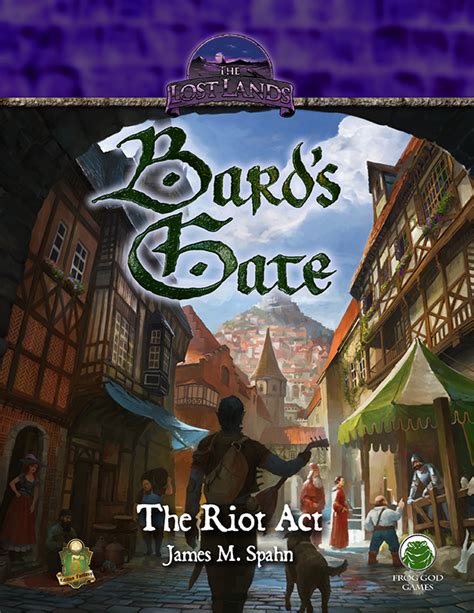 Bards Gate The Riot Act Frog God Games