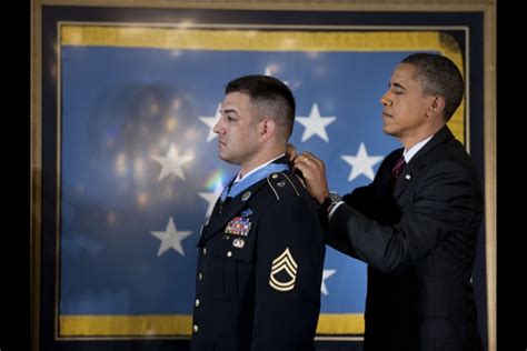 President Obama Awards The Medal Of Honor To Sergeant First Class Leroy