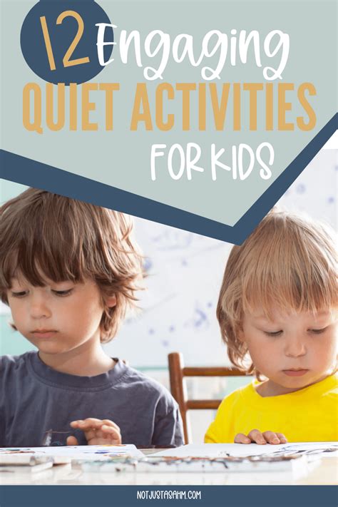 12 Quiet Activities For Kids To Keep Them Busy