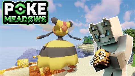 The Queen Bee Pixelmon Ep02 Minecraft Pokemon Mod Poke Meadows Youtube