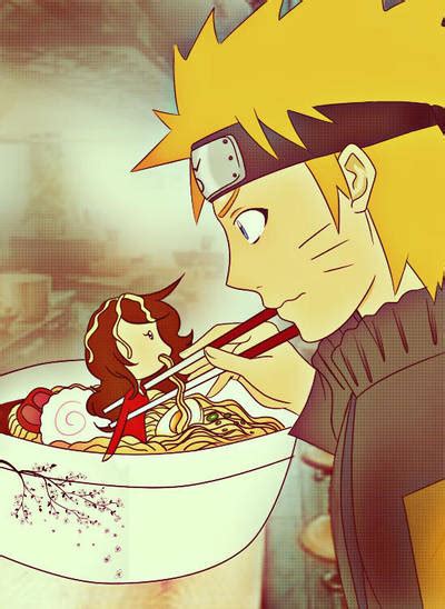 Naruto Eating Ramen Manga